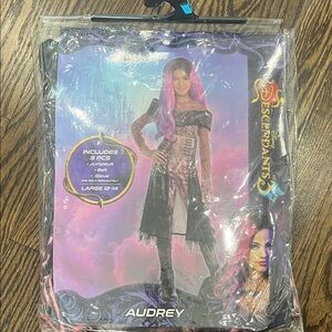 Enchanting Audrey Kids Costume - Pink and Black